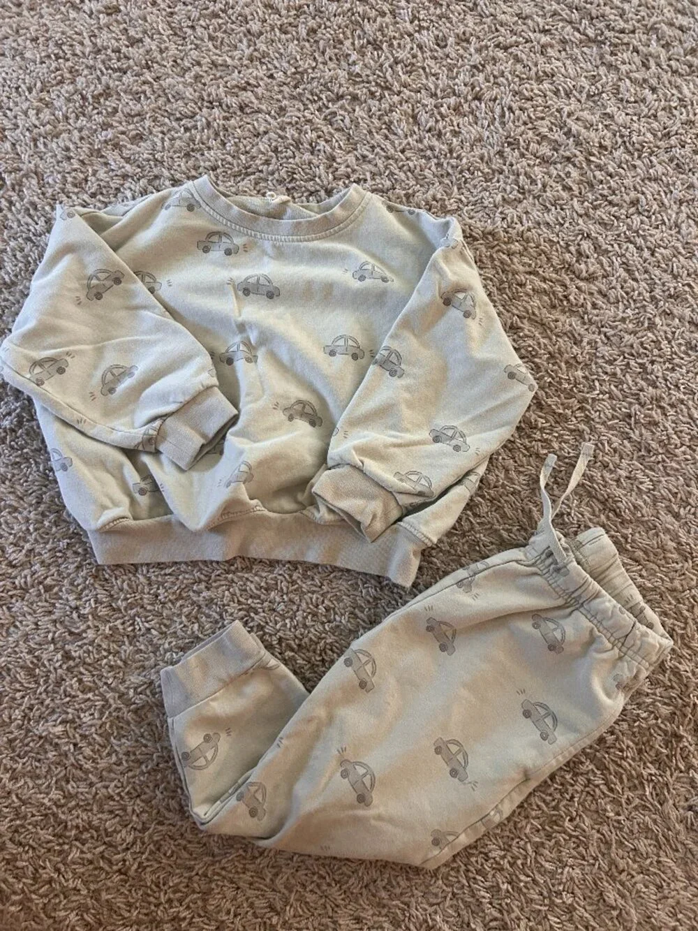 Quincy Mae Sweat Set | Cars 2-3Y